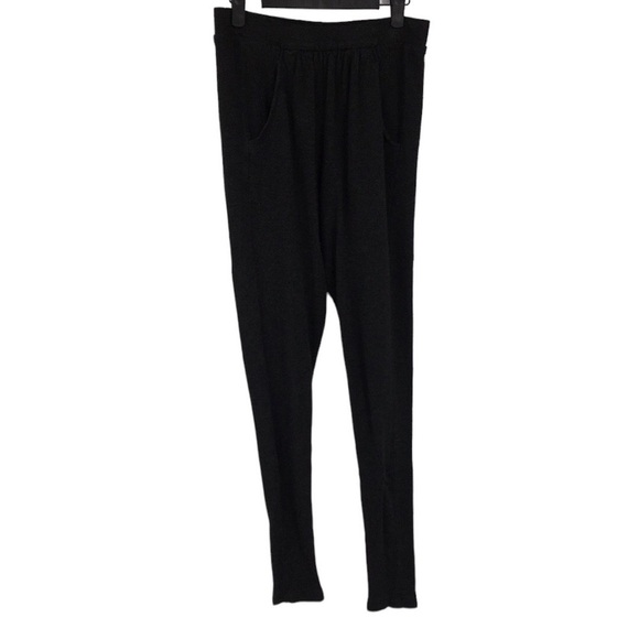 Vince Pants Womens XS Black Charcoal Gray Leggings‎ Pull On Athletic Bergdoi - Picture 1 of 12